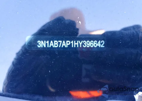 2017 Nissan Sentra S z USA, uszkodzony, nr VIN 3N1AB7AP1HY396642